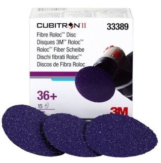Фібровий диск Cubitron II з кріпленням Roloc, 75мм - 3М 3M 33389