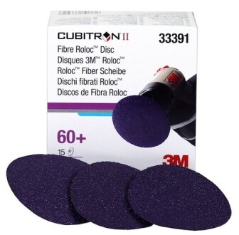 Фібровий диск Cubitron II з кріпленням Roloc, 75мм - 3М 3M 33391