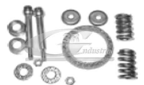 Комплект прокладок, система выпуска ОГ - 3RG 72206