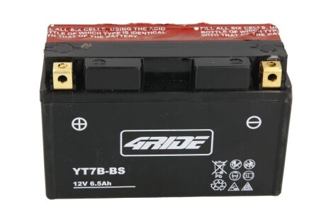 Фото 3 - Автозапчасть 4RIDE YT7B-BS 4RIDE (YT7BBS4RIDE)