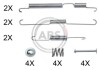 Монтажний к-кт гальмівних колодок A.B.S. - A.B.S. 0024Q (фото 1)