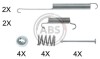 Комплектующие, тормозная колодка - A.B.S. 0026Q (фото 1)