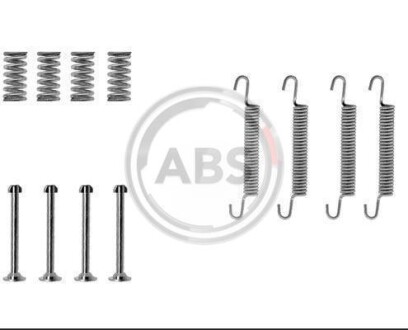 Монтажний к-кт гальмівних колодок A.B.S. - A.B.S. 0667Q
