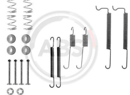 Комплектующие, тормозная колодка - A.B.S. 0744Q