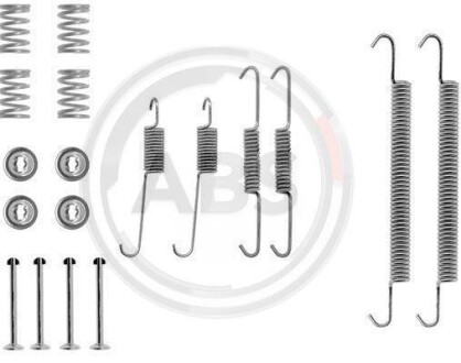 Комплектующие, тормозная колодка - A.B.S. 0757Q