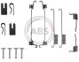 Комплектующие, тормозная колодка - (6530772) A.B.S. 0772Q (фото 1)