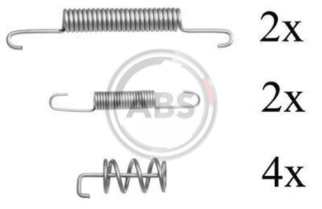 Комплектующие, стояночная тормозная система - A.B.S. 0831Q