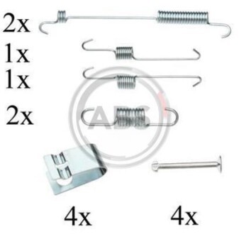 Комплектующие, стояночная тормозная система - A.B.S. 0846Q