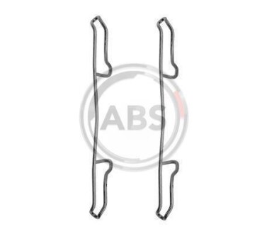 Комплектующие, колодки дискового тормоза - A.B.S. 1100Q