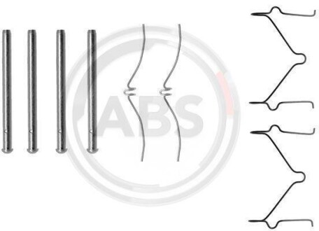 Комплектующие, колодки дискового тормоза - A.B.S. 1124Q