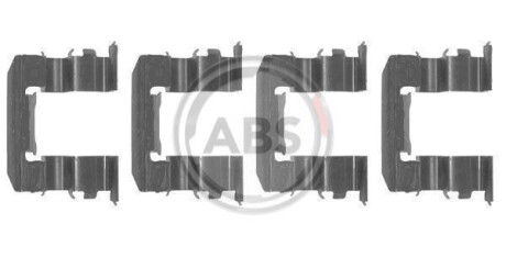 Комплектующие, колодки дискового тормоза - A.B.S. 1184Q