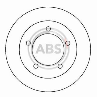 Диск гальмівний A.B.S. - (212103501070000) A.B.S. 15026