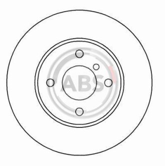 Гальмівний диск E30 82-91 (260x12,6) - (34111154747, 34116752434, 08306810) A.B.S. 15766