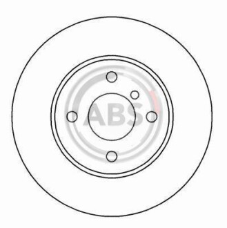 Тормозной диск - (34111154749, 34111154750, 34111160915) A.B.S. 15767