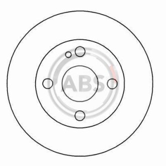 Фото 2 - Гальмівний диск A.B.S. 15946