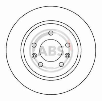 Тормозной диск - A.B.S. 15982