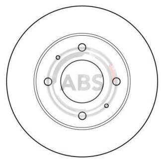 Фото 2 - Гальмівний диск A.B.S. 16136