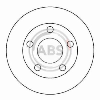 Тормозной диск - A.B.S. 16442