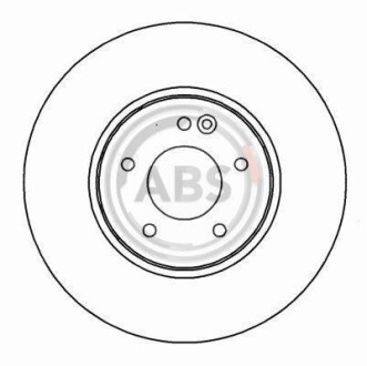 Диск гальмівний A.B.S. - A.B.S. 16449