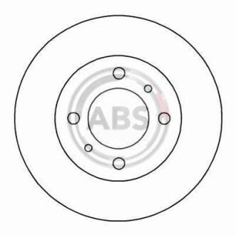Фото 2 - Гальмівний диск A.B.S. 16483