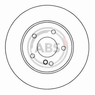 Тормозной диск - A.B.S. 16571