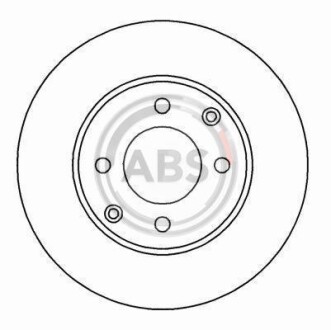 Фото 2 - Тормозной диск A.B.S. 16920