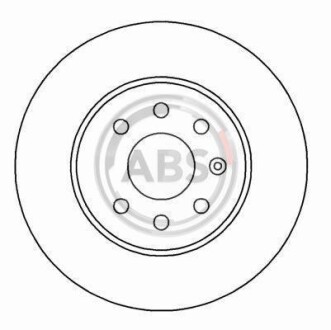 Гальмівний диск пер. Nubira/Orion 98-11 - A.B.S. 16927