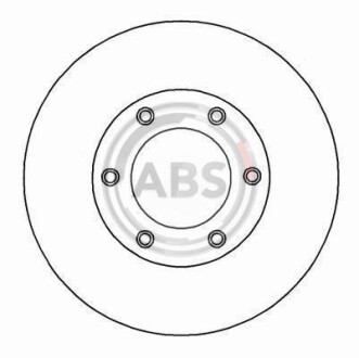 Тормозной диск - A.B.S. 17015