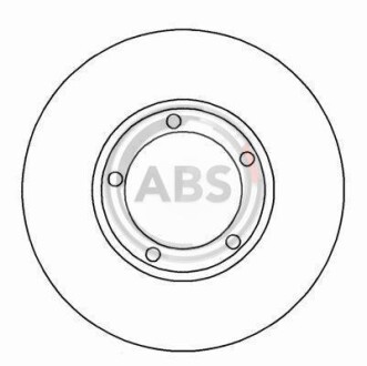 Диск гальмівний A.B.S. - (mb895464, 581294a000, 581294a100) A.B.S. 17035