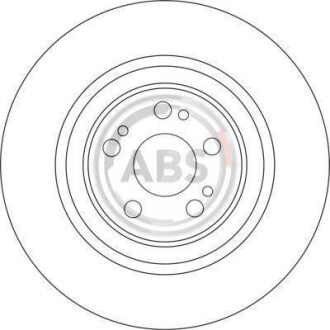 Тормозной диск - A.B.S. 17037