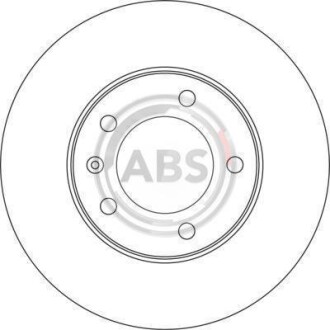 Фото 2 - Тормозной диск A.B.S. 17159