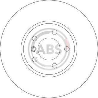 Фото 2 - Гальмівний диск A.B.S. 17230