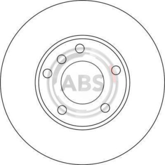 Тормозной диск - A.B.S. 17335