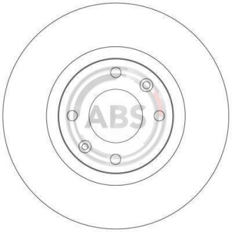 Фото 2 - Гальмівний диск A.B.S. 17338