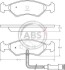 Гальмівні колодки дискові (1 к-т) A.B.S. - (1595524, 1613128, 5018195) A.B.S. 36485 (фото 1)