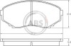 Комплект тормозных колодок, дисковый тормоз - (lcy23329za, ldy73328za, lbz13323z) A.B.S. 36995 (фото 1)