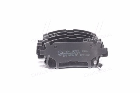 Гальмівні колодки пер. Toyota Yaris/Prius 99-05 (akebono) - (0446630150, 0446622180, 044663017079) A.B.S. 37134