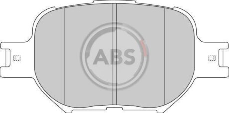 Гальмівні колодки дискові (1 к-т) A.B.S. - A.B.S. 37223