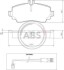 Комплект тормозных колодок, дисковый тормоз - (4144200220, A4144200220) A.B.S. 37336 (фото 1)