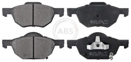 Гальмівні колодки пер. Honda Accord 03-08/CR-V 01-06 (akebono) - A.B.S. 37359