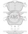 Комплект тормозных колодок, дисковый тормоз - (c2C27290, C2C35612, C2C39929) A.B.S. 37686 (фото 1)