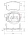 Гальмівні колодки дискові (1 к-т) A.B.S. - (43022TA0A81, 43022TA0A00, 43022TL1G01) A.B.S. 37756 (фото 1)