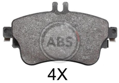 Гальмівні колодки дискові (1 к-т) A.B.S. - A.B.S. 37912