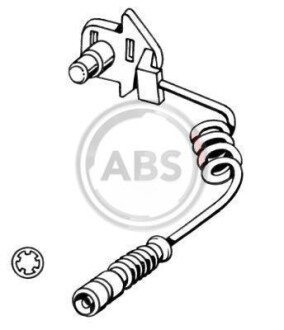 Індикатор зносу гальмівних колодок A.B.S. - A.B.S. 39580