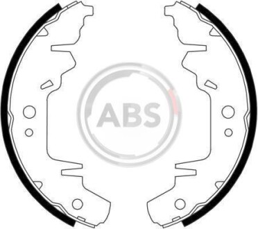 Комплект тормозных колодок - A.B.S. 40714