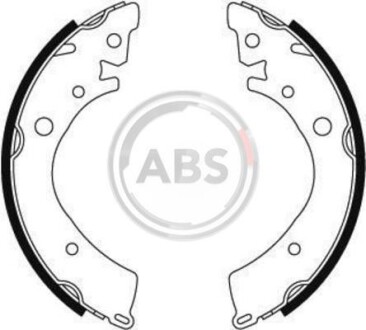 Комплект тормозных колодок - (43153S2G951, 43153S2H003, 43153SA5003) A.B.S. 8589