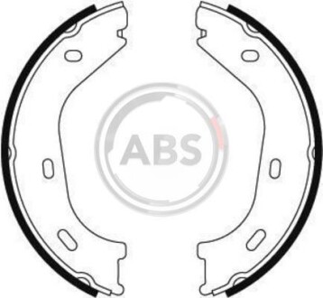 Комплект тормозных колодок, стояночная тормозная система - A.B.S. 8728