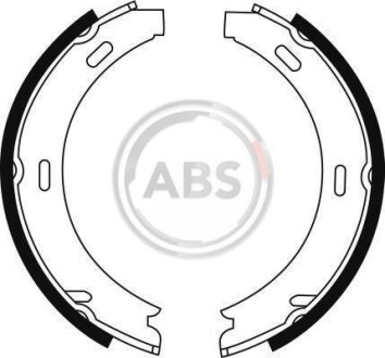 Комплект тормозных колодок, стояночная тормозная система - A.B.S. 8902
