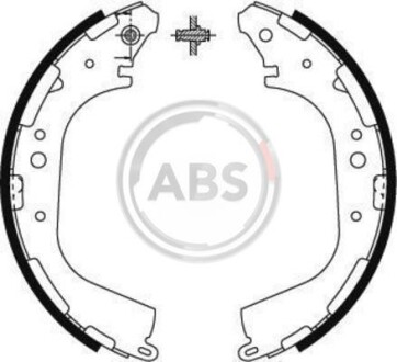 Комплект тормозных колодок - A.B.S. 8938