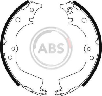 Комплект тормозных колодок A.B.S. - (j0449535200, 0449535200, 0449526230) A.B.S. 8944